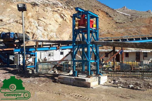 اجزای اصلی در فرآیند انتقال با نوار نقاله